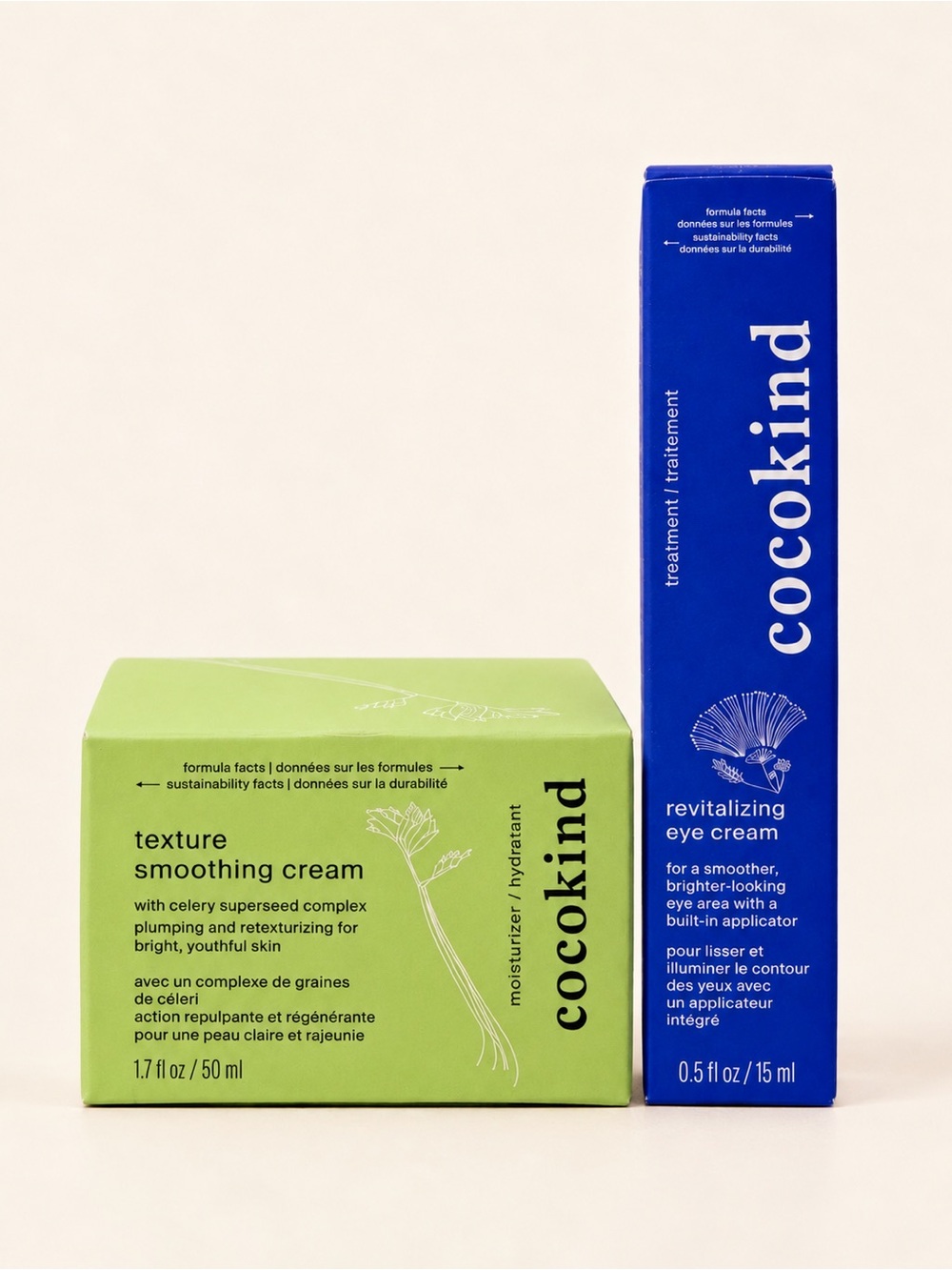 NEW • Cocokind Texture Smoothing Cream + Eye Cream Duo